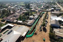 Así avanza el proyecto de alcantarillado y pavimentación quecontinuará mejorando la calidad de vida en Caimanes